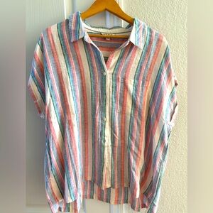 Orvis Multicolor Striped Button-Down Shirt